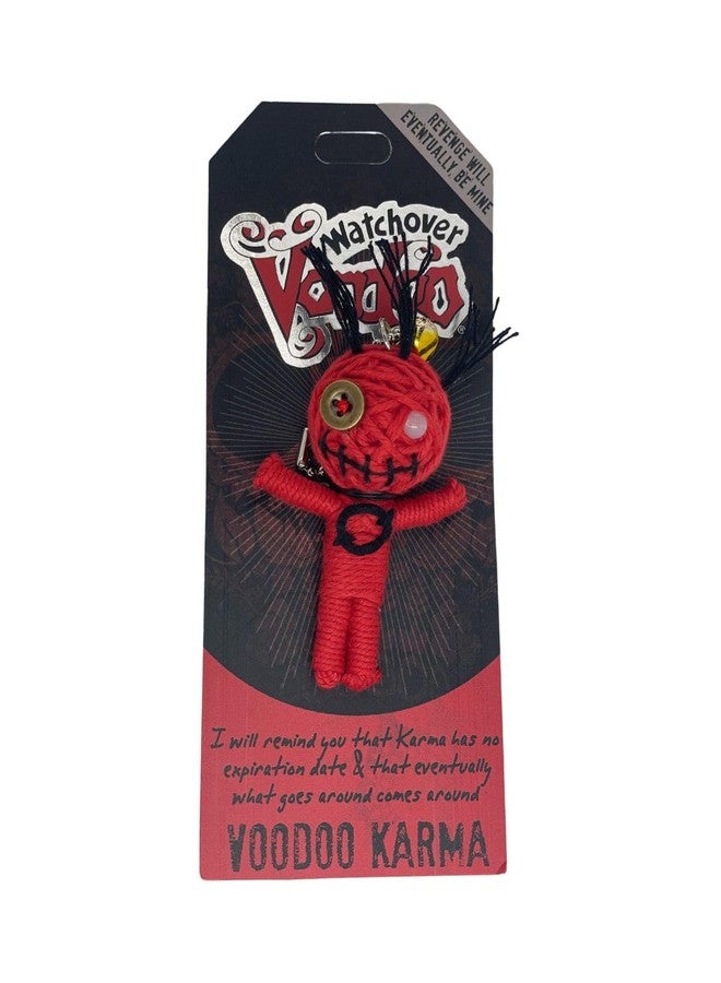 Watchover Voodoo 3-Inch Voodoo Karma Keychain - Handcrafted Gift to Bring Good Luck and Positivity Everywhere You Go - Image 1